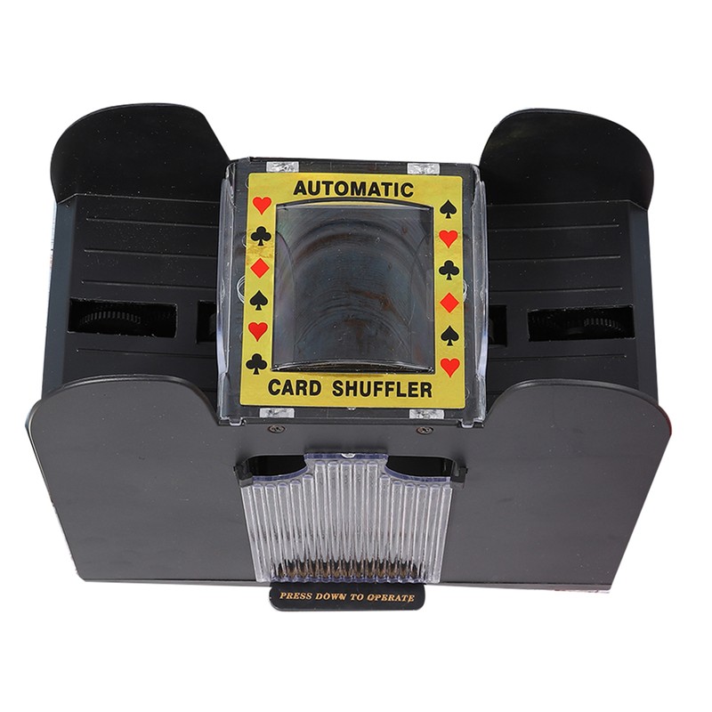 Card Shuffler Automatic Battery Powered Playing Card Shuffler Machine for