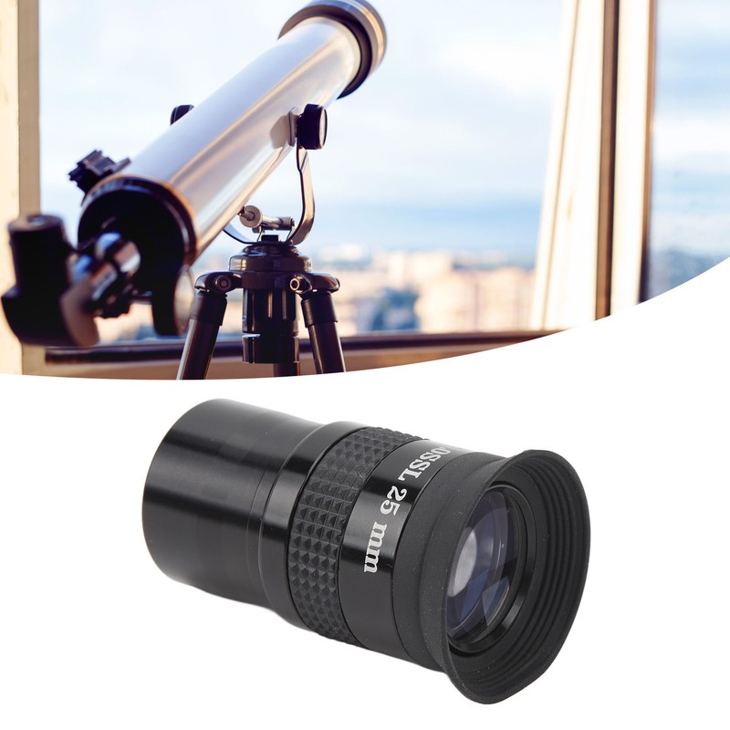 Telescope Eyepiece 1.25in Plossl Multilayer Broadband Coating Astronomical Telescopes Accessory