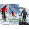 Sikma Waterproof cycling gloves Windproof Padded Softshell gloves Touchscreen Anti