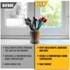 VIVIDA Transparent Window Weather Sealing Tape for Winter, 2 Inch