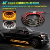 Truck Running Board Lights, Amber Turn Signal Lights Sequential Side