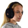 C.C Soft Winter Warm Adjustable Headband Ear Warmer Earmuffs, Sherpa