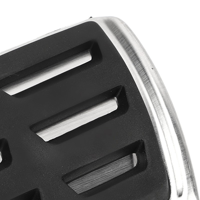 Foot Pedal Set Accelerator Brake Footrest Pads Anti Skid Rubber
