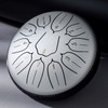 6 inch 11-Tone Steel Tongue Drum D-Key Hand Pan Drums