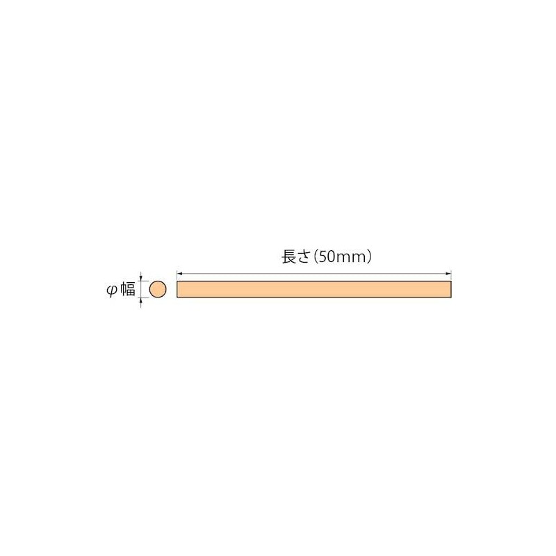 New Super Stone NSVD23A Round Rod, 0.9 x 2.0 inches