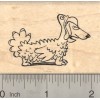 RubberHedgehog Thanksgiving Dachshund Dog Rubber Stamp, in Turkey Costume H22707