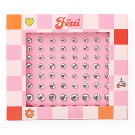 xo, Fetti Gemas faciales de diamantes de imitación – 1 juego | Accesorios de cumpleaños, despedida de soltera de cristal, rave, festival