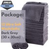 Ultra Soft Washcloths, JOMWEN Premium Microfiber Towel Sets, Absorbent and