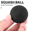 Futihana 3Pcs Squash Ball One-Yellow-Dot Low Speed Sports Professional Player