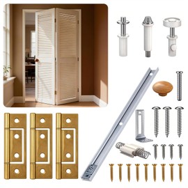 JAXYOOM Bifold Door Hardware Kit 30in for Closet
