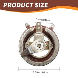 LIDSCURA 605960 300W 34 Ohm Rheosta, Replacement for Miller Welder Big Blue 400D CC 401 DXQ 600 DX Replacement for Trail Blazer 44D, Replaces 65978