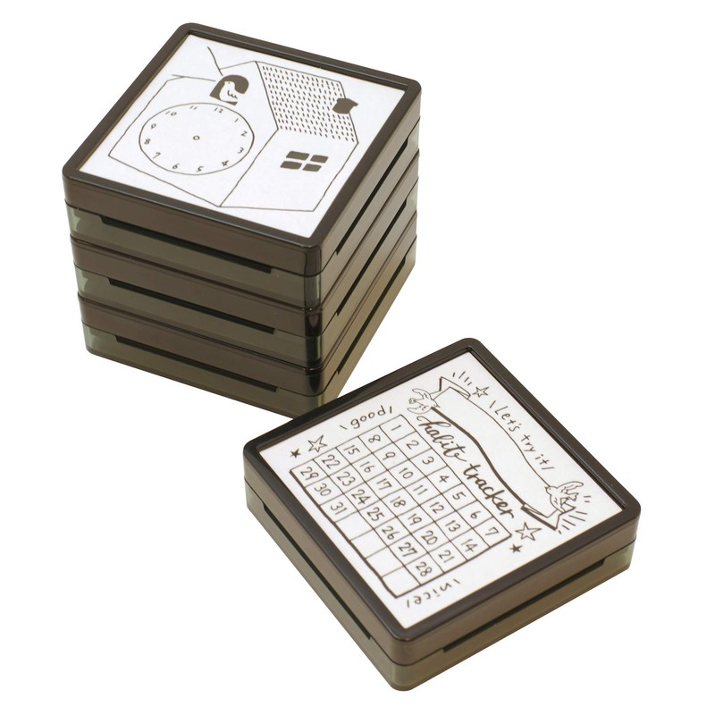 DESIGNPHIL 35399006 Midori Stamp Self Sealing Calendar Pattern
