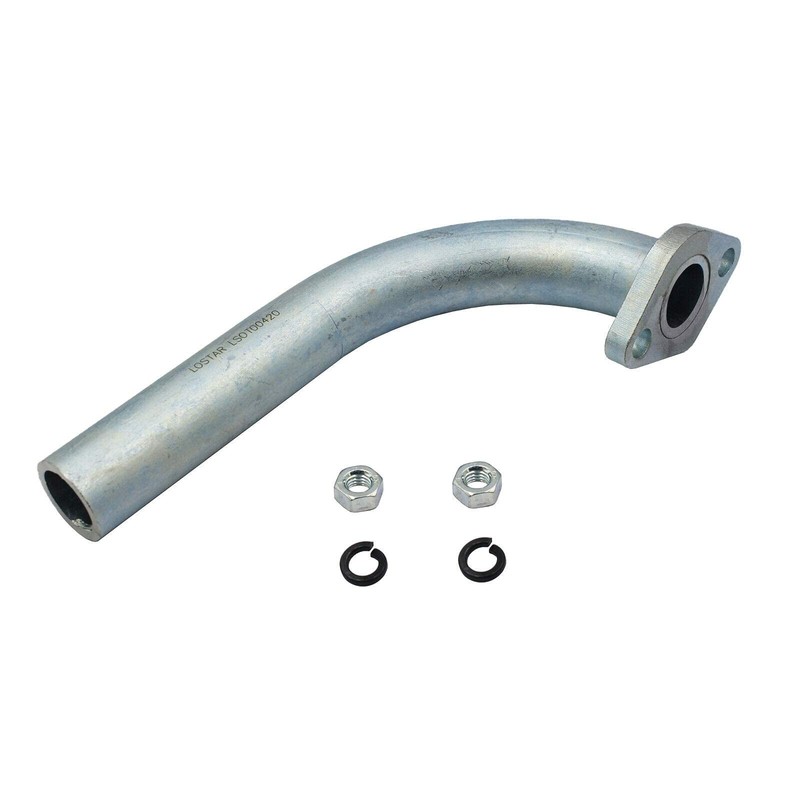LOSTAR Exhaust Pipe Compatible with Predator 212cc GX160 GX200 Go