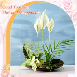 48 Pieces Flower Frogs for Arrangements Mini Round Frog Floral Frog Pins for Flower Plant Small Vase Ikebana Decoration Supplies, 23 mm/ 0.9 Inch in Diameter