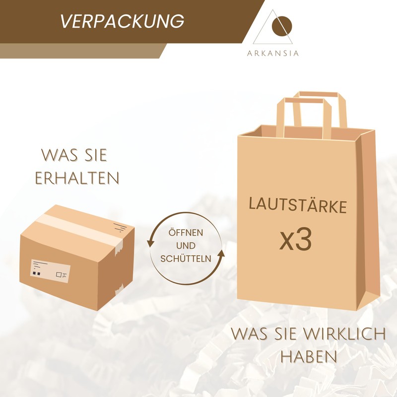 ARKANSIA - 200 g Shredded Paper for Filling Gift Boxes