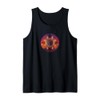 Sacred Geometry Abstract Triangle - Zen Geometric Tank Top
