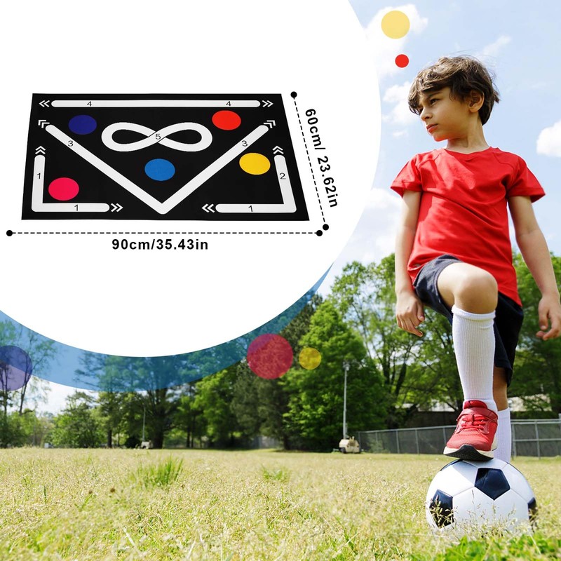 PENCHUAN Football Mat (Skill Path Training Mat)