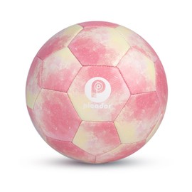 PP PICADOR Size 4 Soccer Ball, Tie Dye Pink Soccer Ball for Youth Kids Boys Girls Outdoors Indoor Practice Ideal Soccer Gift