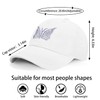 Kordear Womens Baseball Cap - Butterfly Pattern Ladies Adjustable 100%
