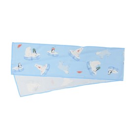 Friends Hill Cool Towel Polar Life Blue
