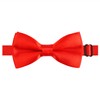 Alizeal Boys Pre-tied Bow Tie Solid Color Fancy Plain Adjustable