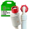 Aquastop Hose Washing Machine and Dishwasher 2.5 m Safety Valves