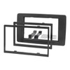 tomzz Audio 2445-061-1 Double DIN Radio Faceplate Compatible with Renault