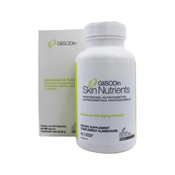 Glisodin Advanced Anti Aging Antiedad Skin Nutrients 90 Caps