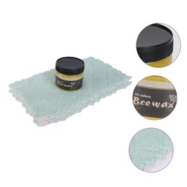 Ipetboom 80g Wood Nursing Natural Polishing Beeswax Wood Maintenance Great for Furniture Floors Art Bottle Random Color