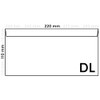 Netuno Envelopes DIN Long 110 x 220 mm 120 g
