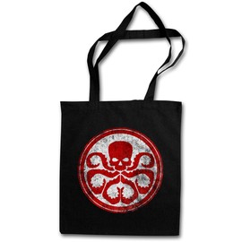 Hydra Logo Hipster Bag – Fabric Bag Cloth Bag Jute Bags – Shield Comic