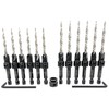 FTG USA Countersink Drill Bit Set 6 Pc #8 (11/64"),