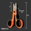 FASPLORE Fishing Scissors Fishing Scissors for Braided Line Finshing Line