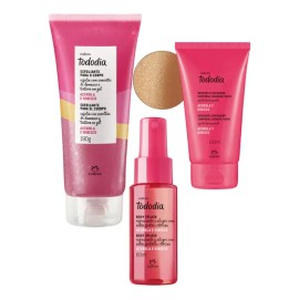 Kit Cuidado Corporal Acerola E Hibisco Tododia Natura