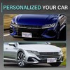 New No Drill Front Bumper Grille License Plate Mount Bracket
