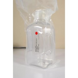 Nalgene 2019-2000 - 2000 mL Square PETG Media Bottle with Closure