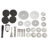 60Pcs Cutting Disc Wheel Cutter Rotary Tool Circular Saw Blade