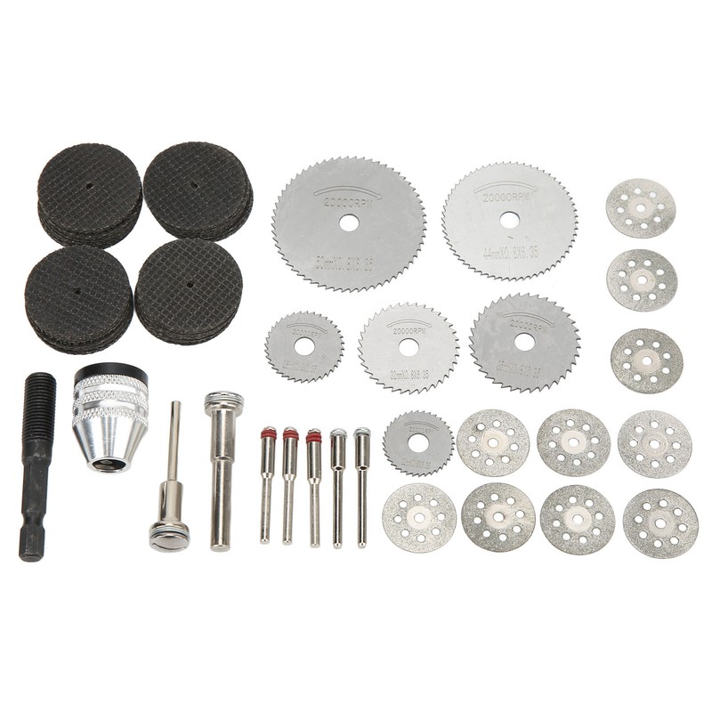 60Pcs Cutting Disc Wheel Cutter Rotary Tool Circular Saw Blade