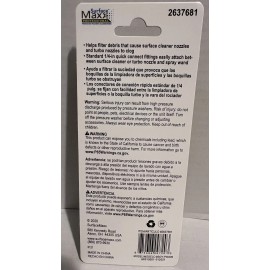 SurfaceMaxx Surface Maxx Pro Pressure Washer Filter Quick Connect Attachment #2637681