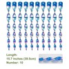 OFFO Large Bird Scarer Rods, 15.7 in (10 Pcs) Reflective