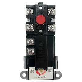 Zero KST202 Single Element Electric Thermostat,Water Heater Thermostat,Single Throw，UL Certification,Black