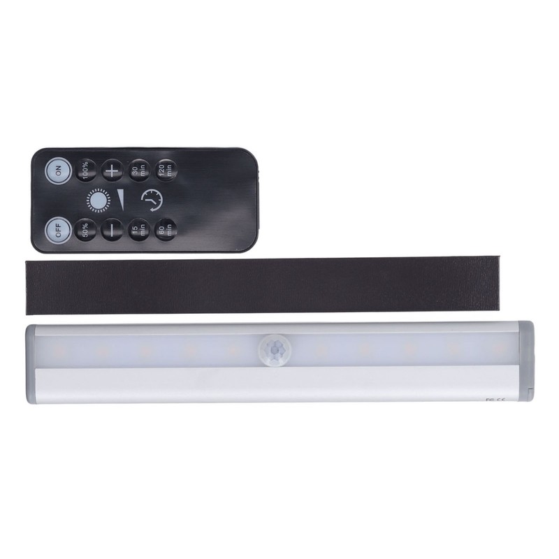 LED Cabinet Light Warm White 2 Brightness Stepless Dimming Timing