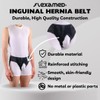 FlexaMed Right Side Inguinal Hernia Groin Belt with Compression Pad