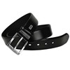 Lloyd Men's Leather Belt 35mm Pin Buckle, black