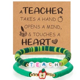 Bluckincle St Patricks Day Gifts for Teacher,Teacher Retirement Gifts for Women,End of Year Student Gift from Teachers