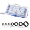 340 Pcs Starlock Washers, Internal Tooth Washers, Quick Speed Locking