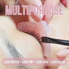 Lomansa Lash Lift Tool, Eyelash Lift Tool for Eyelash Perming and Lash Care, Easy to Clean and Reusable(Pink)