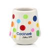 Cocinare KissCup Ceramic Espresso Cup – 2.2oz Demitasse Cup for