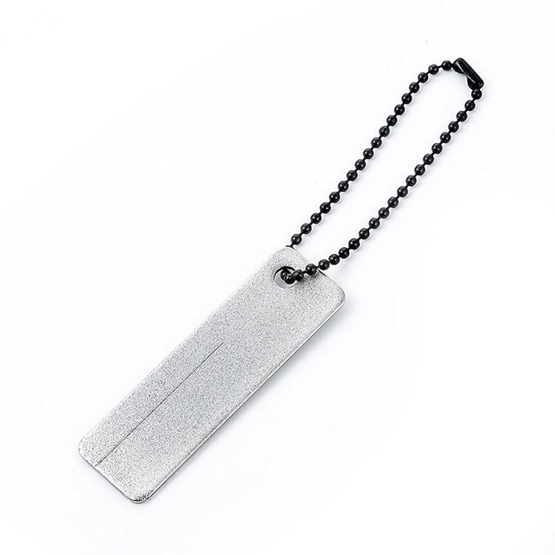 E-outstanding Diamond Grindstone Mini Portable Diamond Stone Sharpener with Keychain