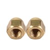 Brass Acorn Nut Kit Dome Head Cap Hex Nuts Set
